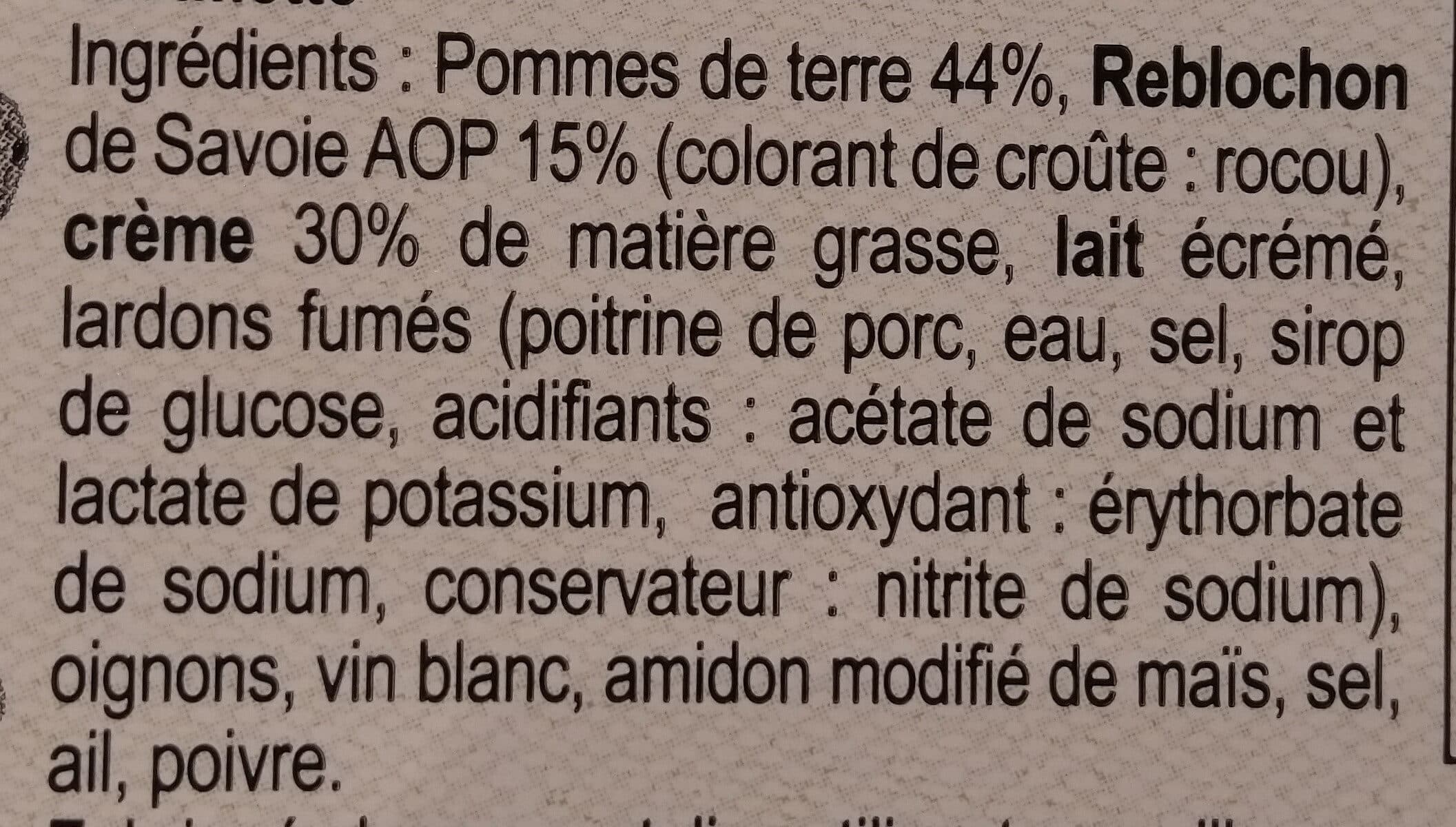 Carrefour Frais Tartiflette packshot