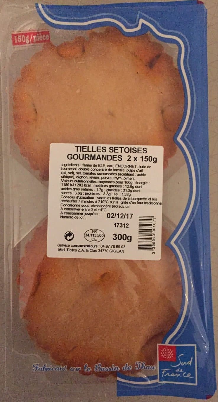 Midi Tielles Tielles Sétoises Gourmandes packshot