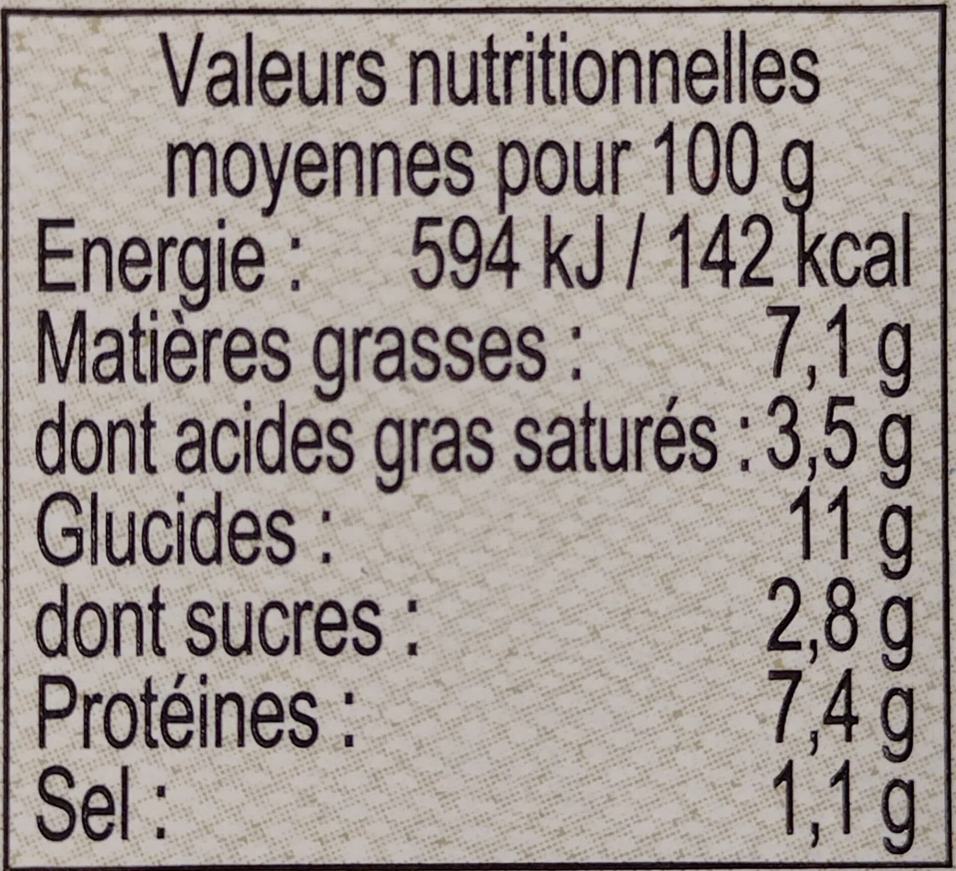 Maison Tino Lasagnes du pêcheur farce sétoise packshot