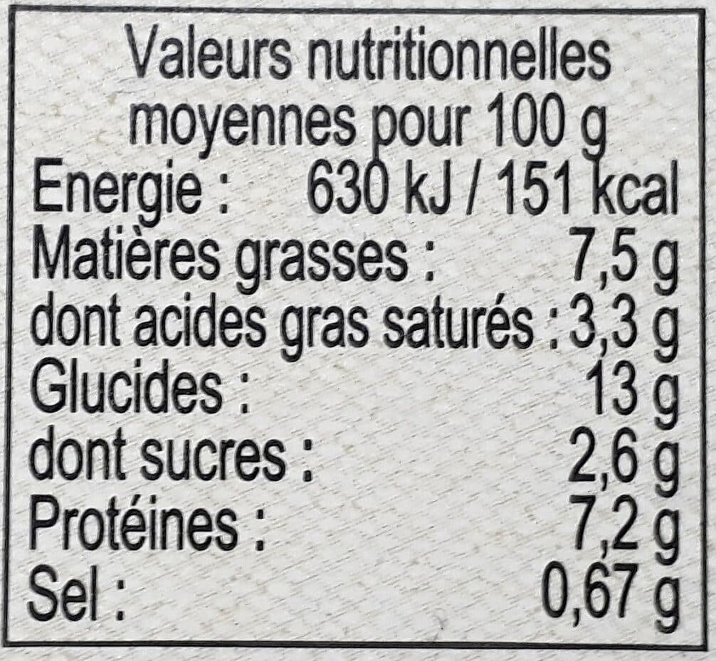 Maison Tino Lasagnes de bœuf à la crème de mozzarella packshot
