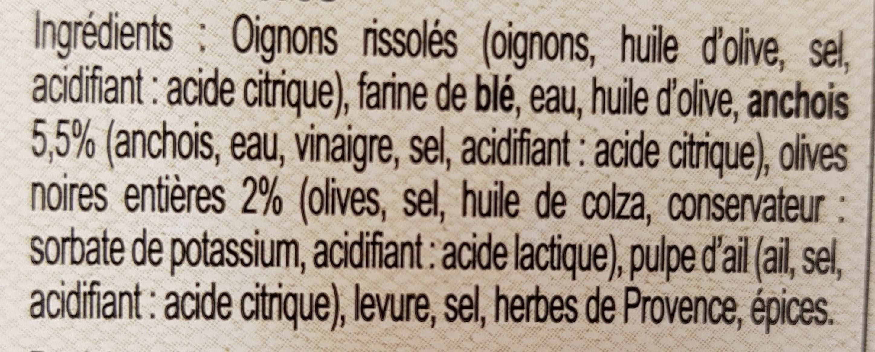Maison Tino Petites Pissaladières packshot