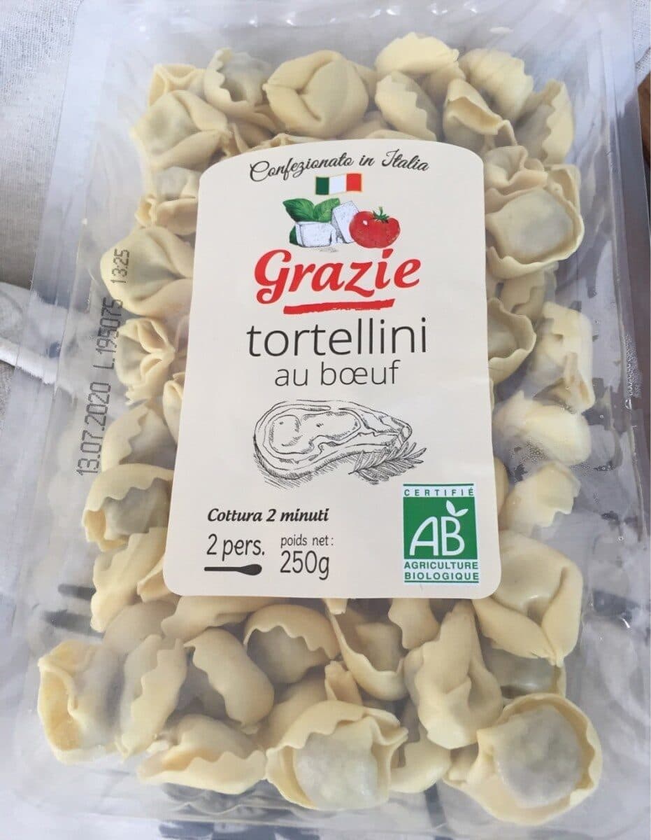 Grazie Tortellini au boeuf packshot