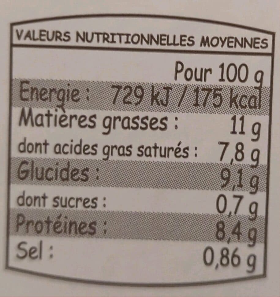 Coeur d'Aveyron Aligot 32% de Tome packshot