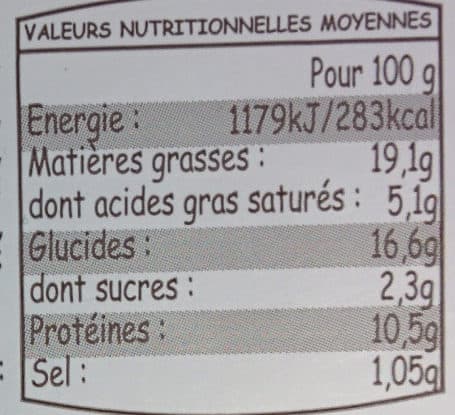 Coeur d'Aveyron Farçous cocktail packshot