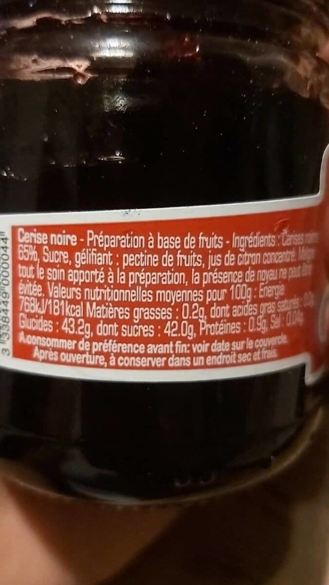 Miguelgorry Confiture De Cerise Noire Entières 65% packshot