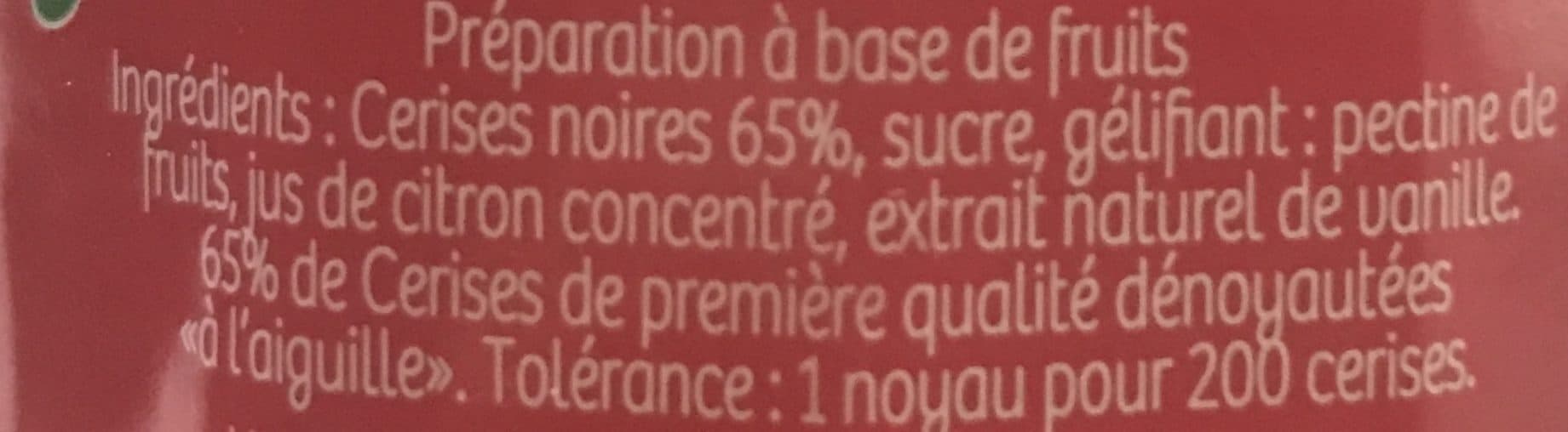 Miguel Gorry Confiture Cerise noire packshot