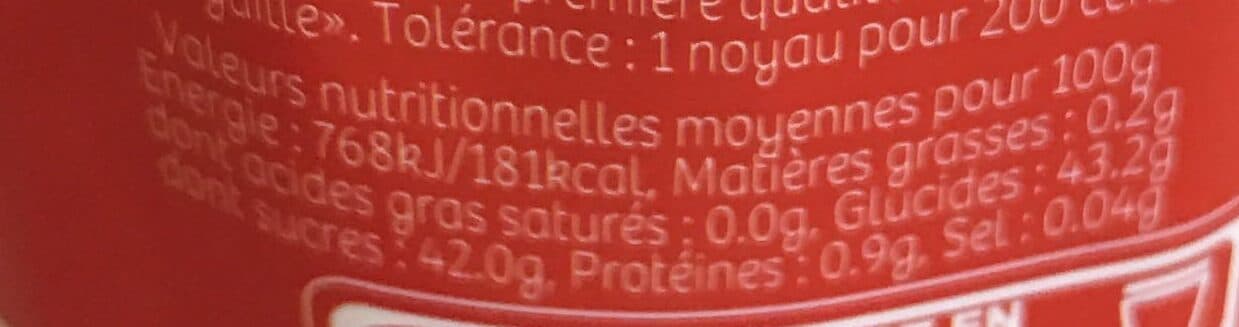 Miguel Gorry Confiture Cerise noire packshot