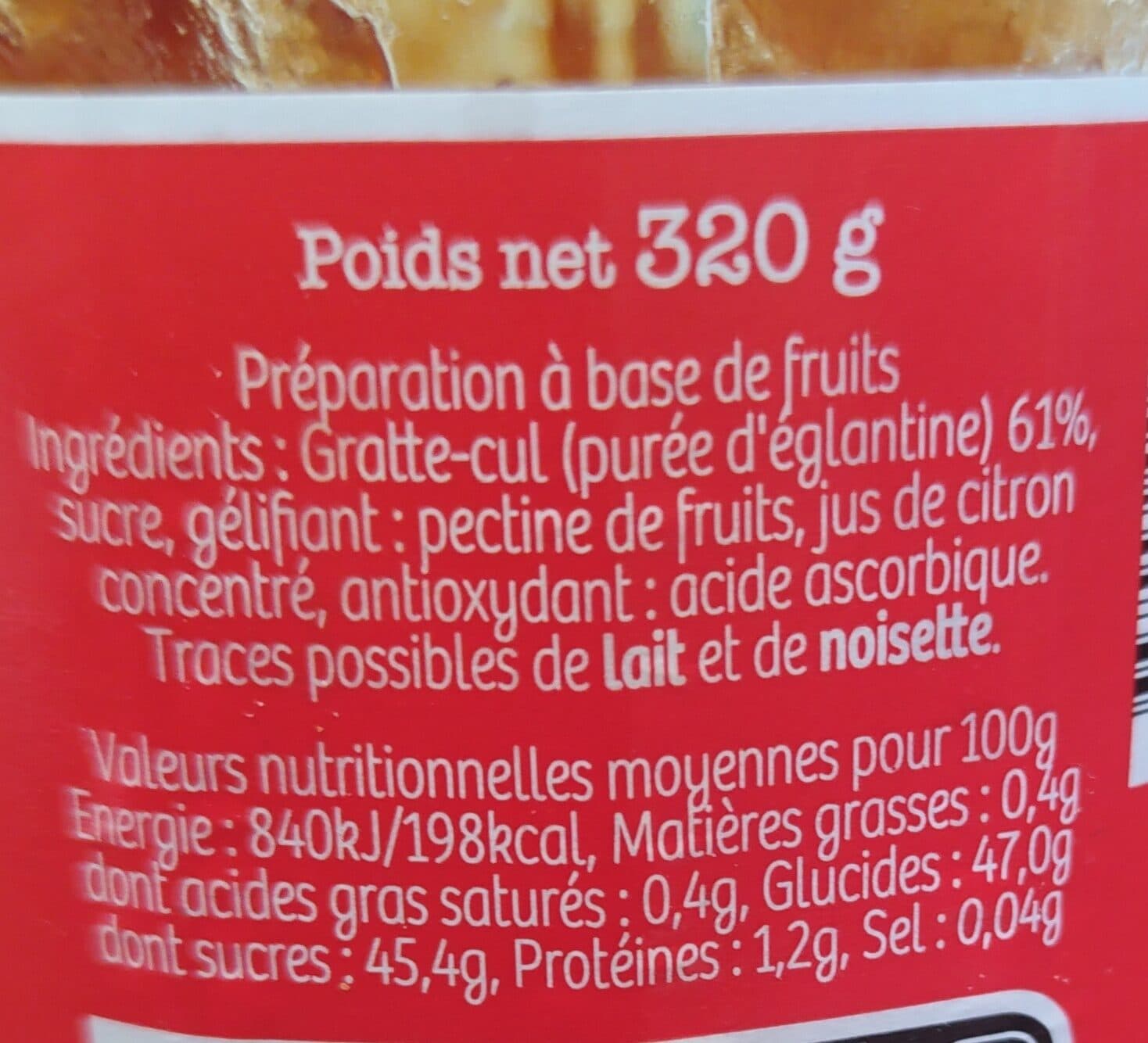 Miguelgorry Confiture Gratte-Cul packshot