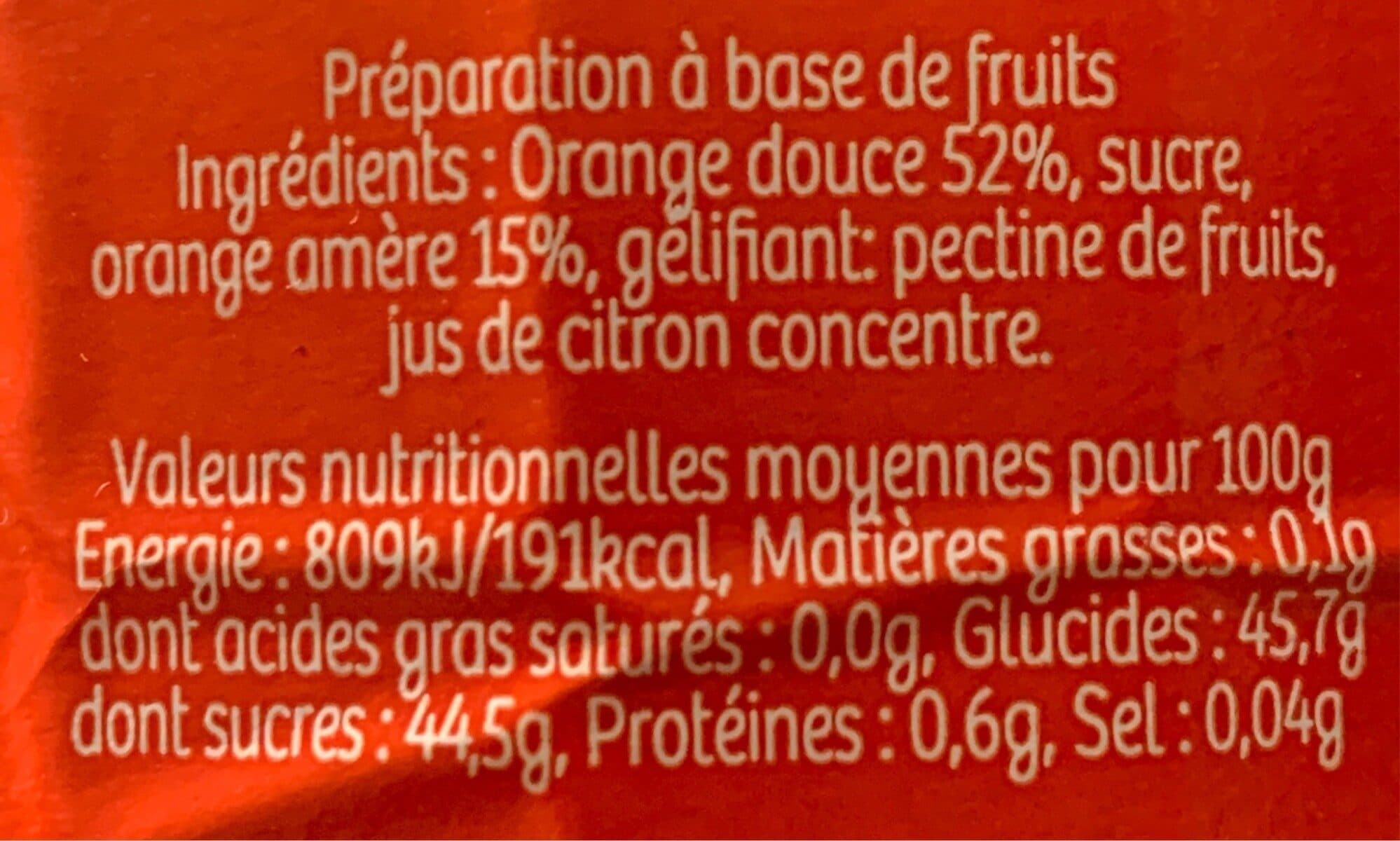 Miguelgorry Confiture Orange packshot