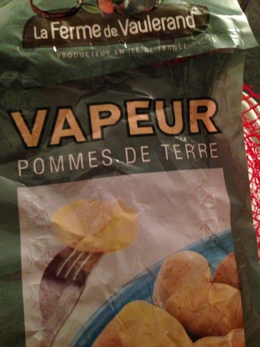 Open Food Facts Vapeur Pommes de terre packshot
