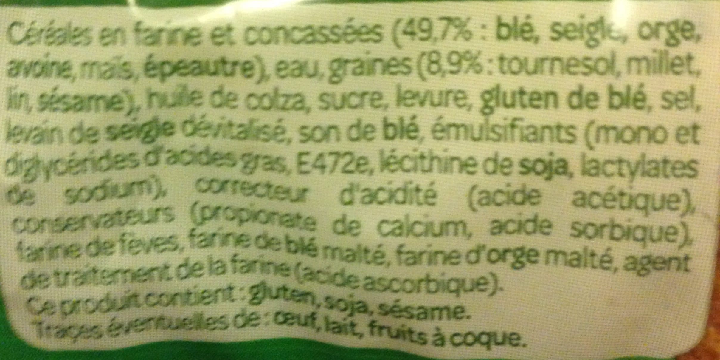 St Rolan Pain aux 6 céréales packshot