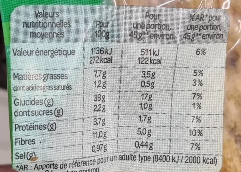 St Rolan Pain aux 6 céréales packshot