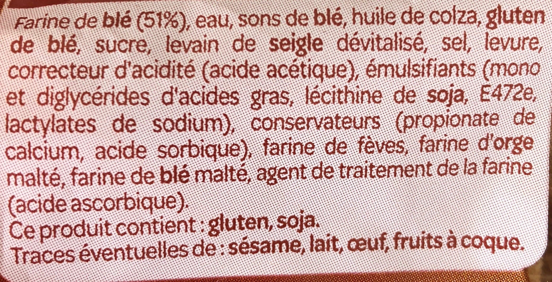 St Rolan Le Carré Pain de mie complet packshot