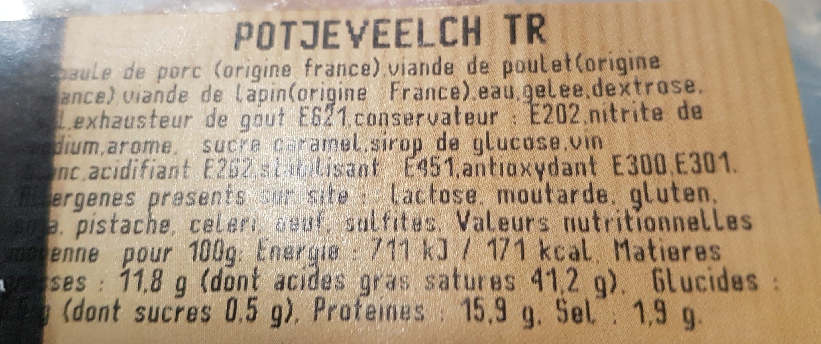 Sans marque Potjerleesh packshot
