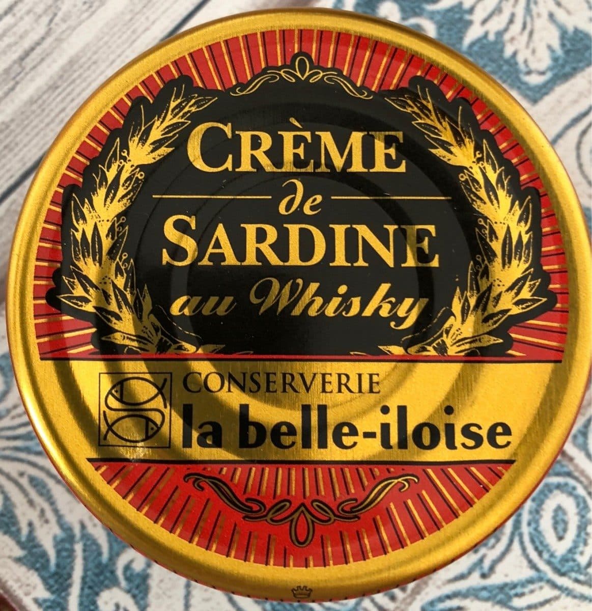 Open Food Facts Crème de sardine au whisky packshot