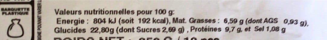 Open Food Facts Samoussa au porc packshot