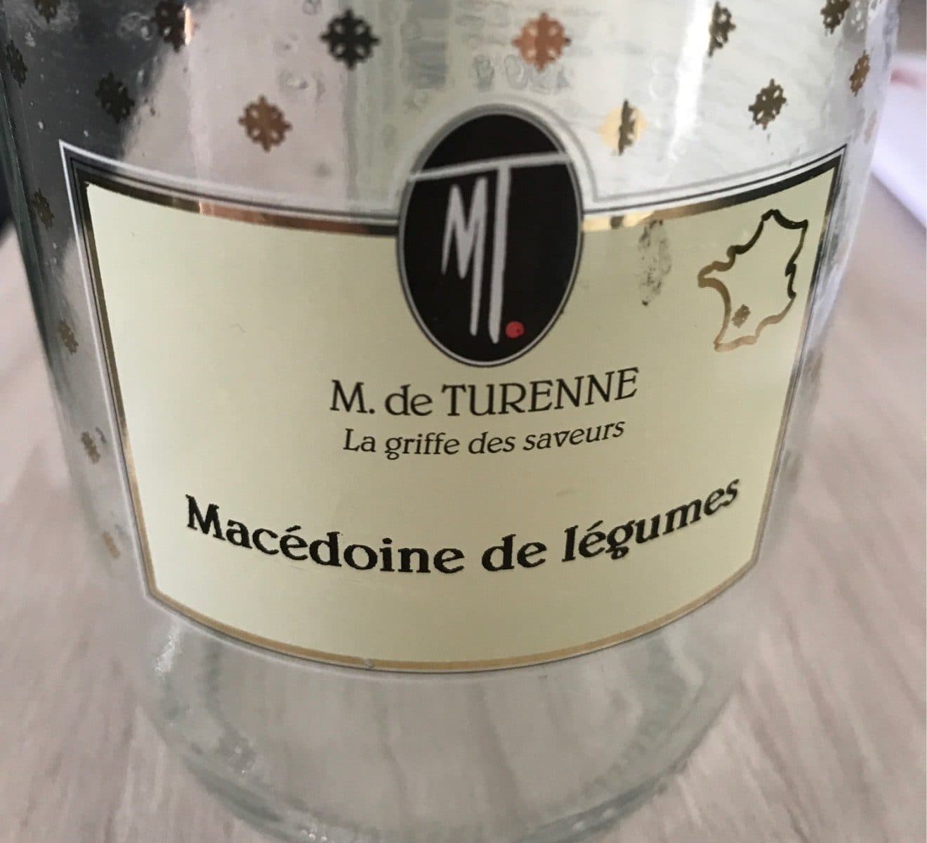 M. de Turenne Macedoine de legumes packshot