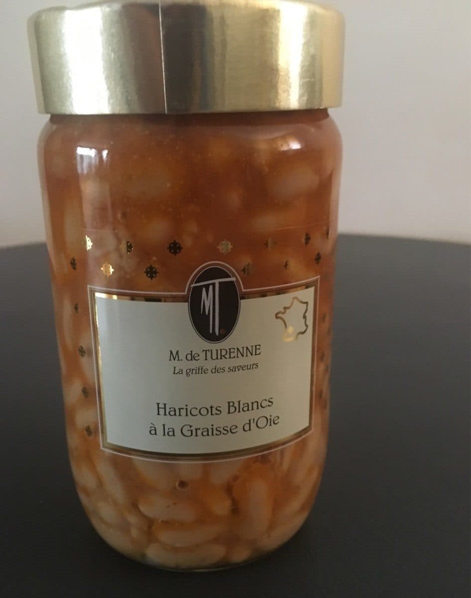 M. de Turenne Haricots blancs lingots cuisinés à la graisse d'oie packshot