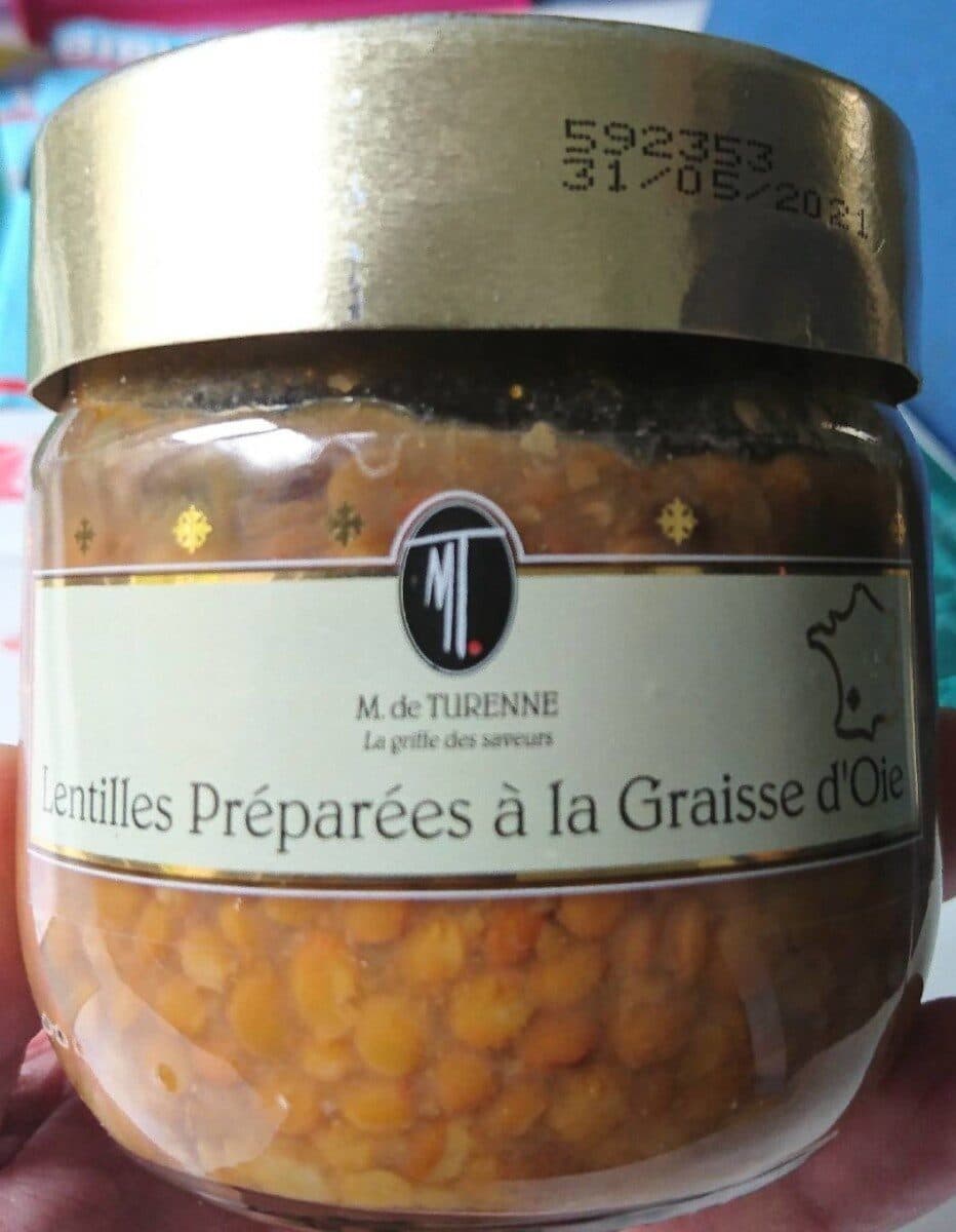 M De Turenne Lentilles Cuisinees 37 CL packshot