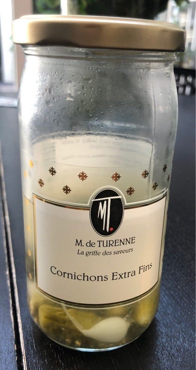 M. de Turenne Cornichons extra fin packshot