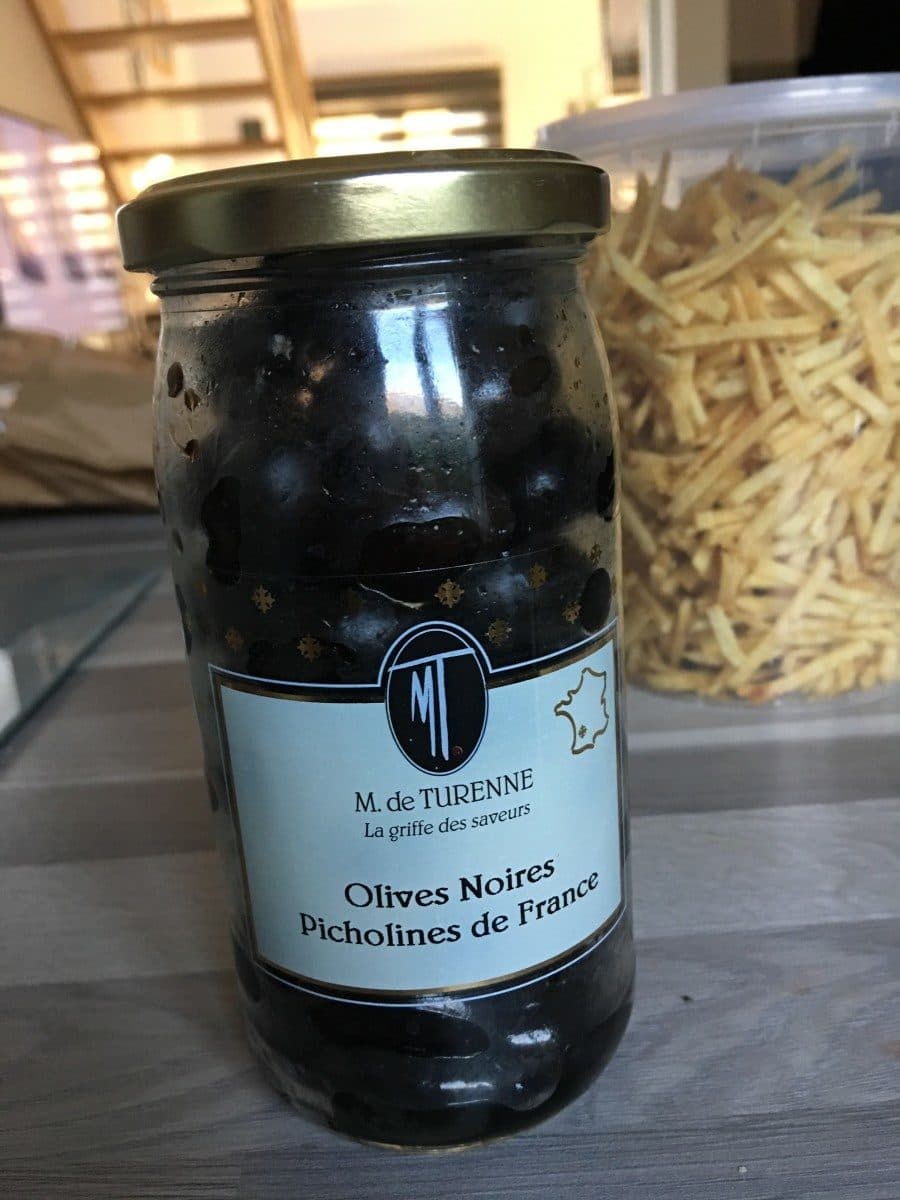 M. de Turenne Olives noires packshot