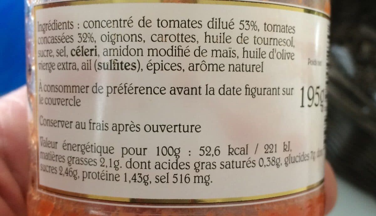 M. de Turenne Tomatensaus Met Aromatische Planten 21CL packshot