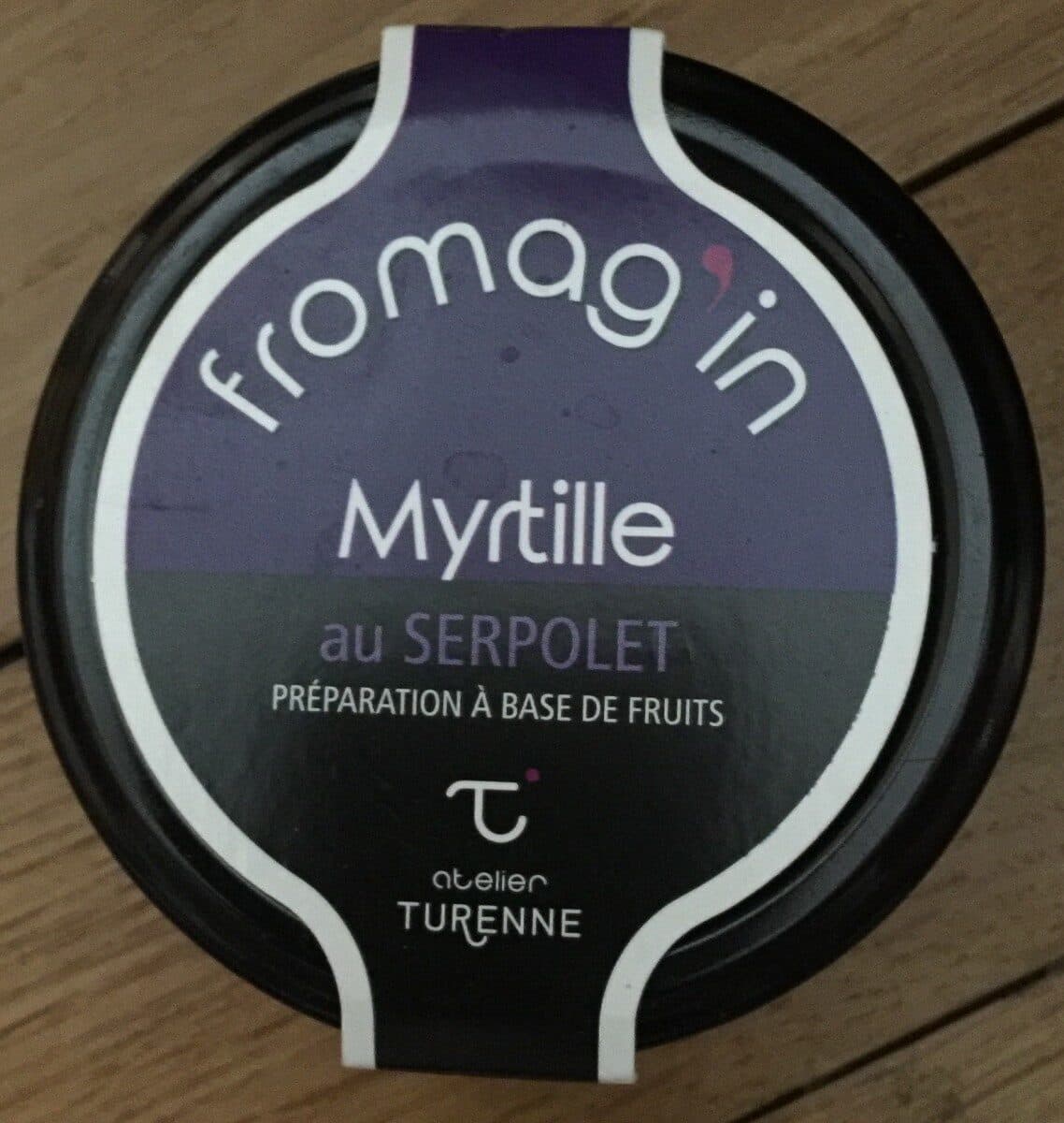 Open Food Facts Fromag'in Myrtille au serpolet packshot
