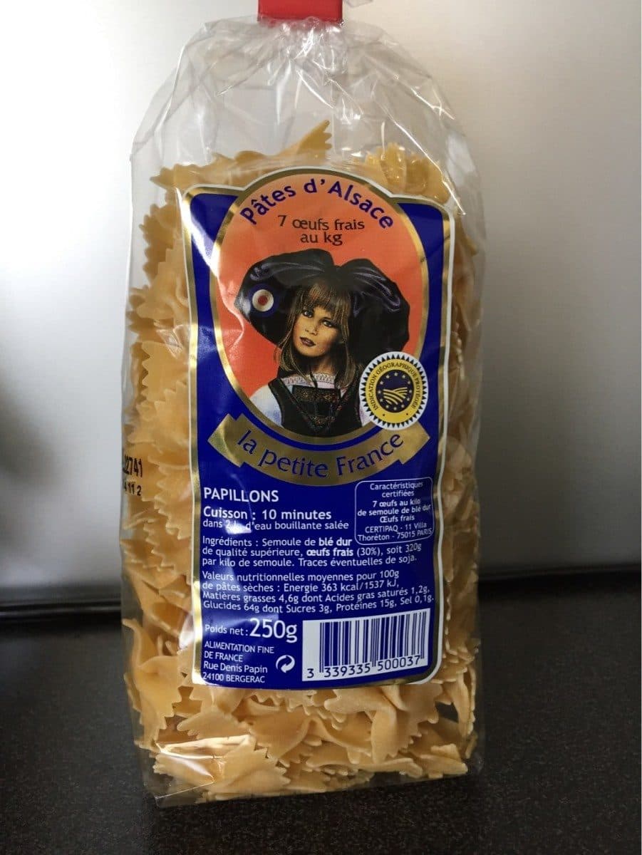 Open Food Facts Pâtes d'Alsace packshot