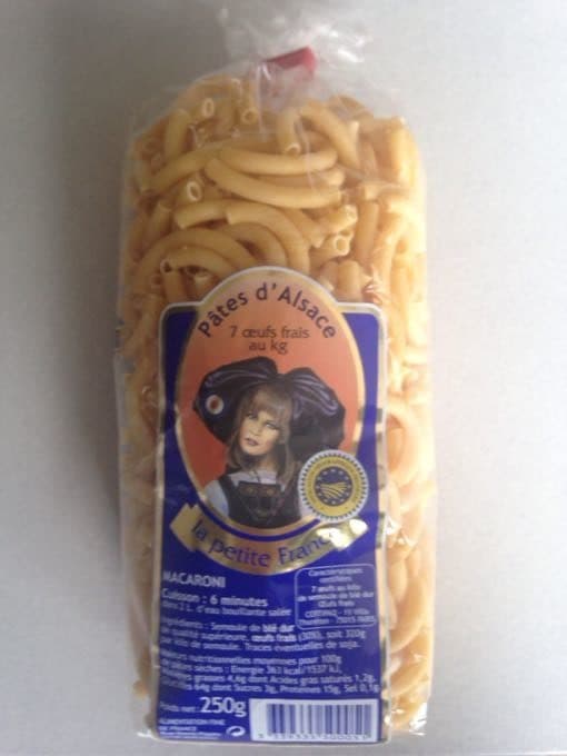 la petite France Pâtes d'Alsace packshot