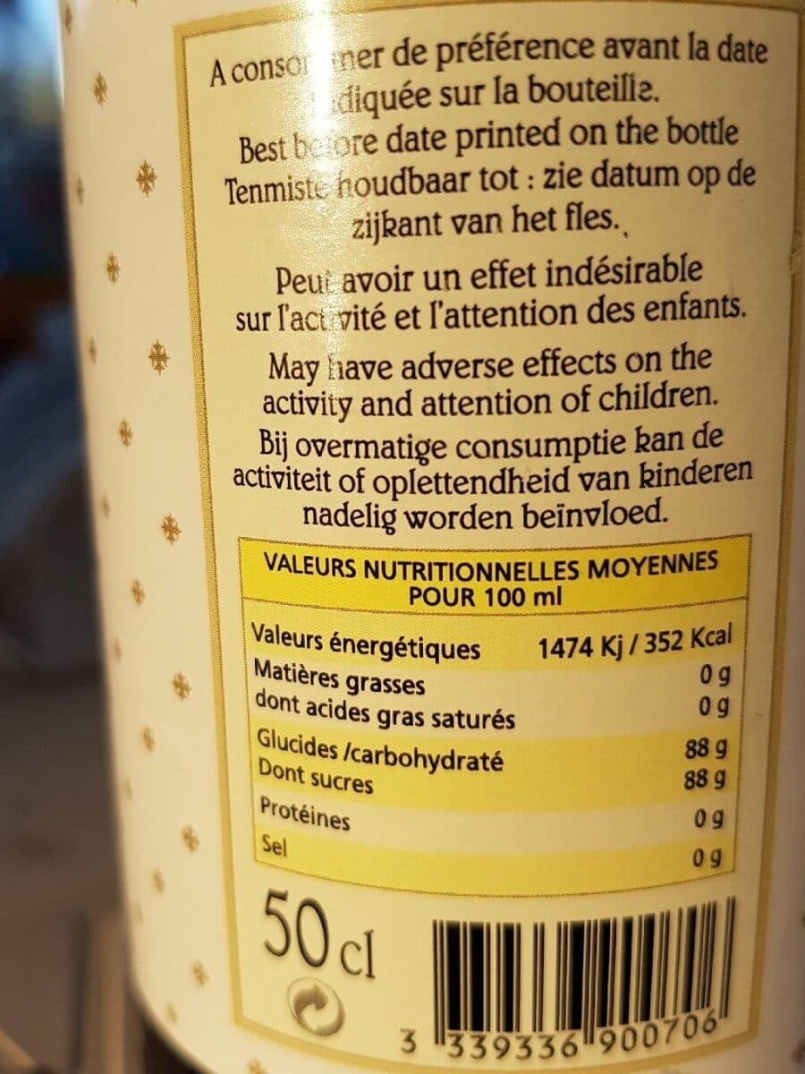 Open Food Facts Sirop cerise griotte packshot