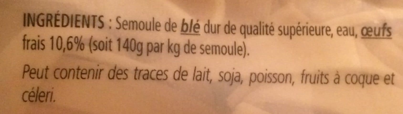 L'Atelier des Pâtes Tagliatelle aux oeufs frais packshot