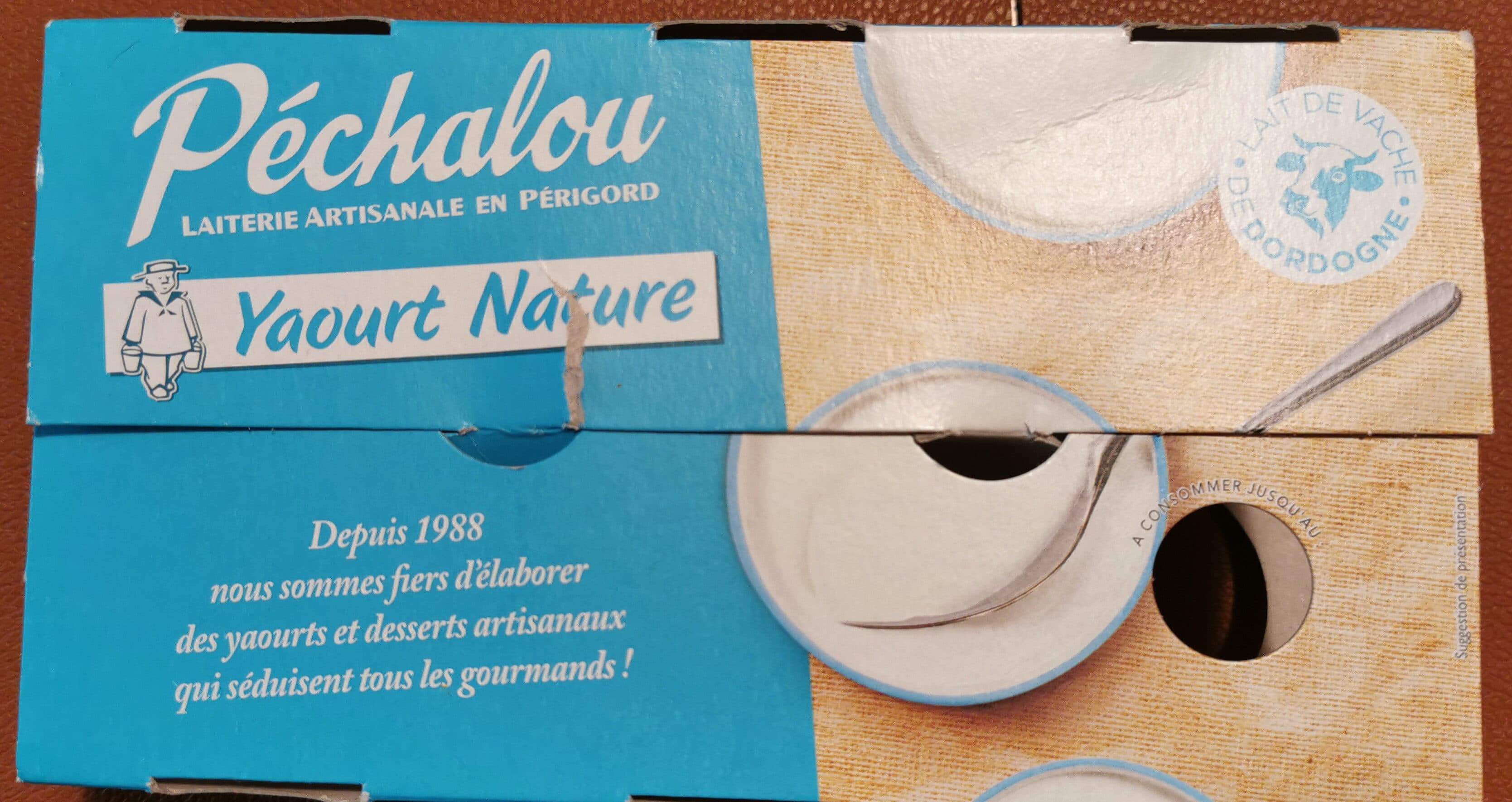 Péchalou Yaourt Nature packshot