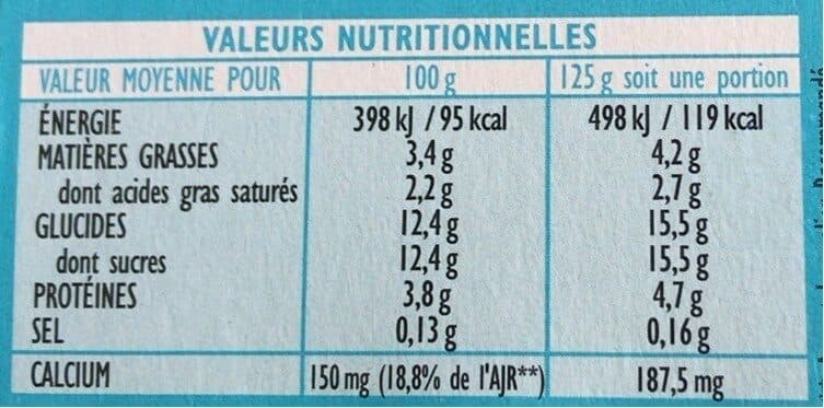 Pechalou Pechalou, Yaourts au lait entier aromatises vanille packshot