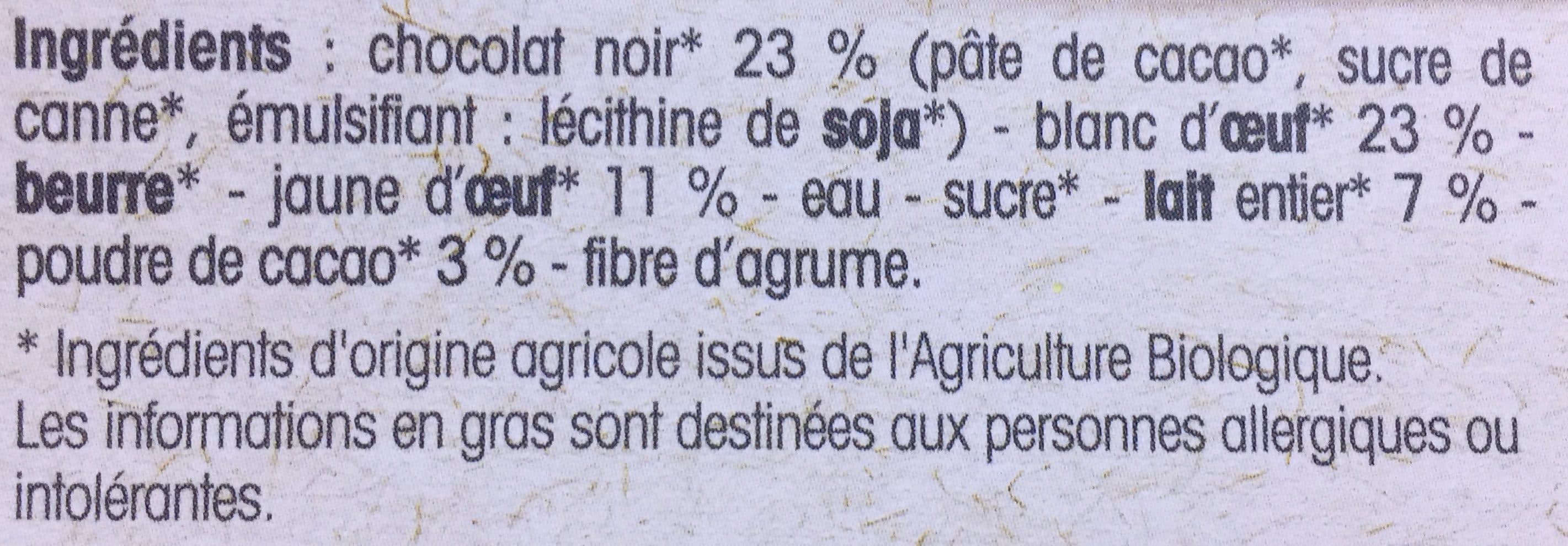 Laiterie du Perigord Mousse Chocolat noir packshot