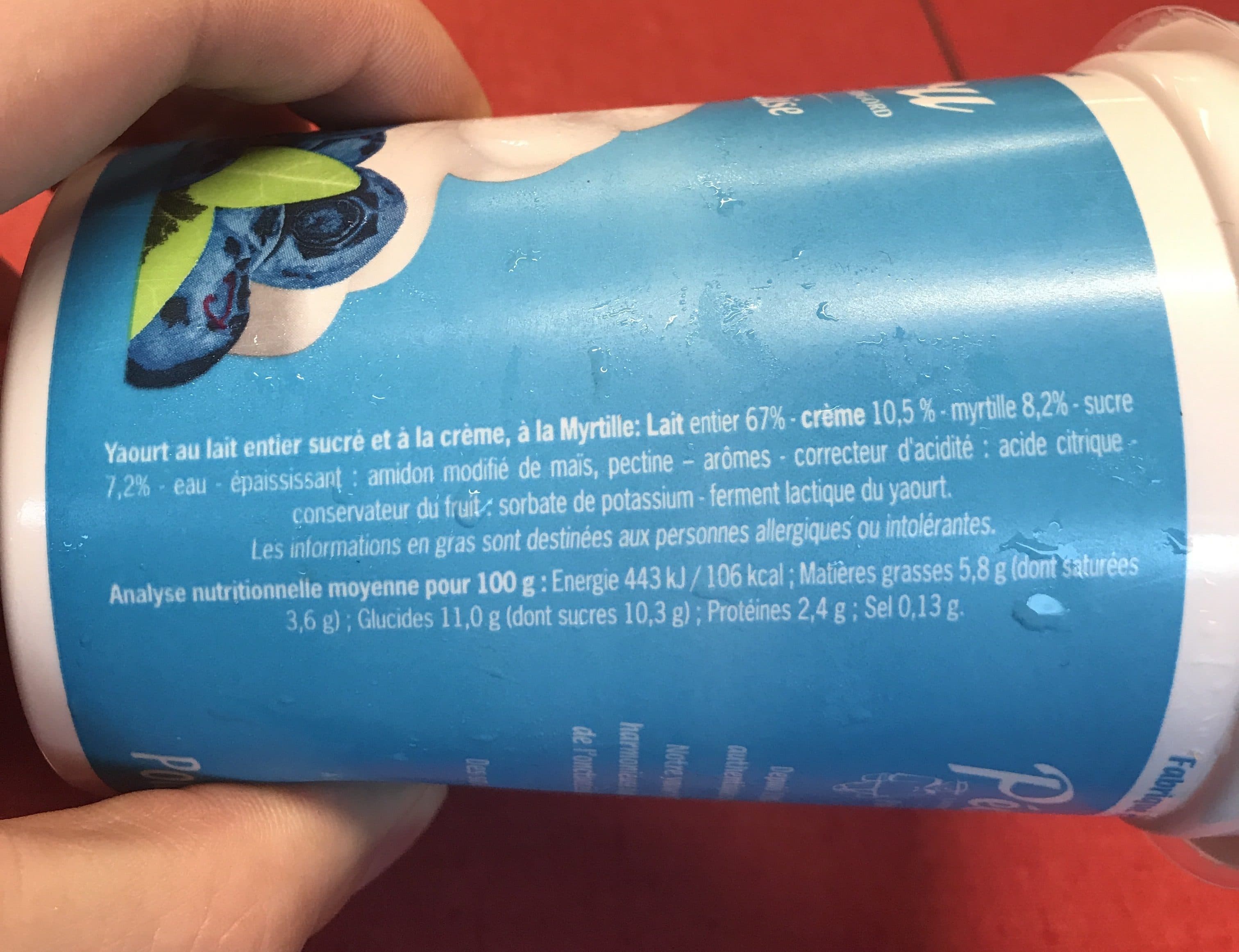 Péchalou Péchalou à la Myrtille packshot