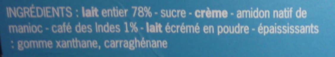 Péchalou Crème Dessert au Café des Indes packshot