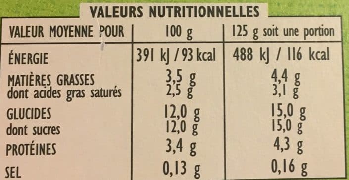 Péchalou Yaourts Bio Sucre de Canne packshot