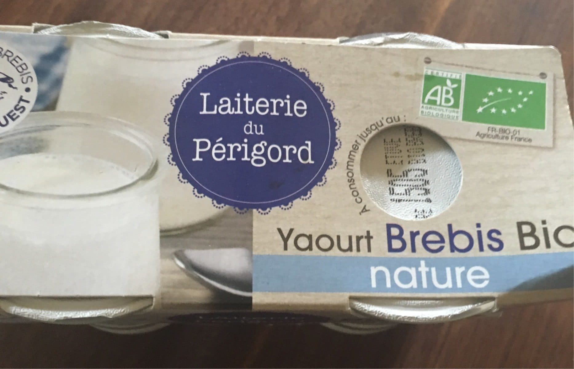 Laiterie du Périgord Yaourt brebis nature packshot