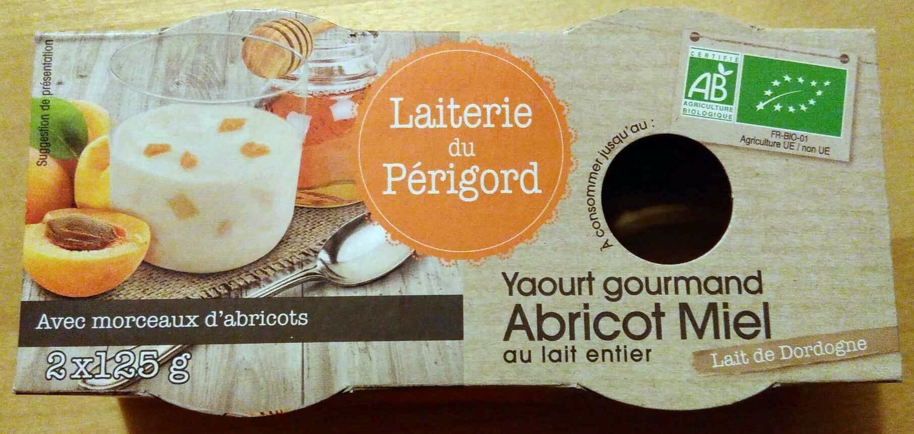 Laiterie du Périgord Yaourt gourmand Abricot Miel packshot
