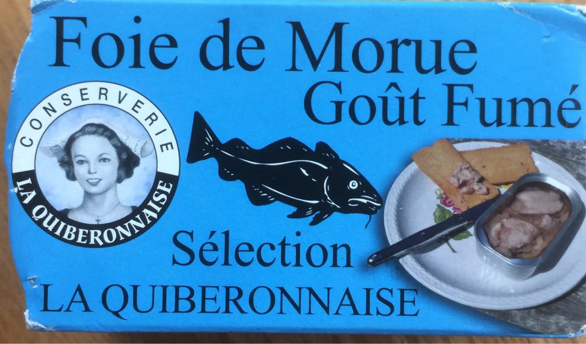 Open Food Facts Foie de morue (goût fumé) packshot