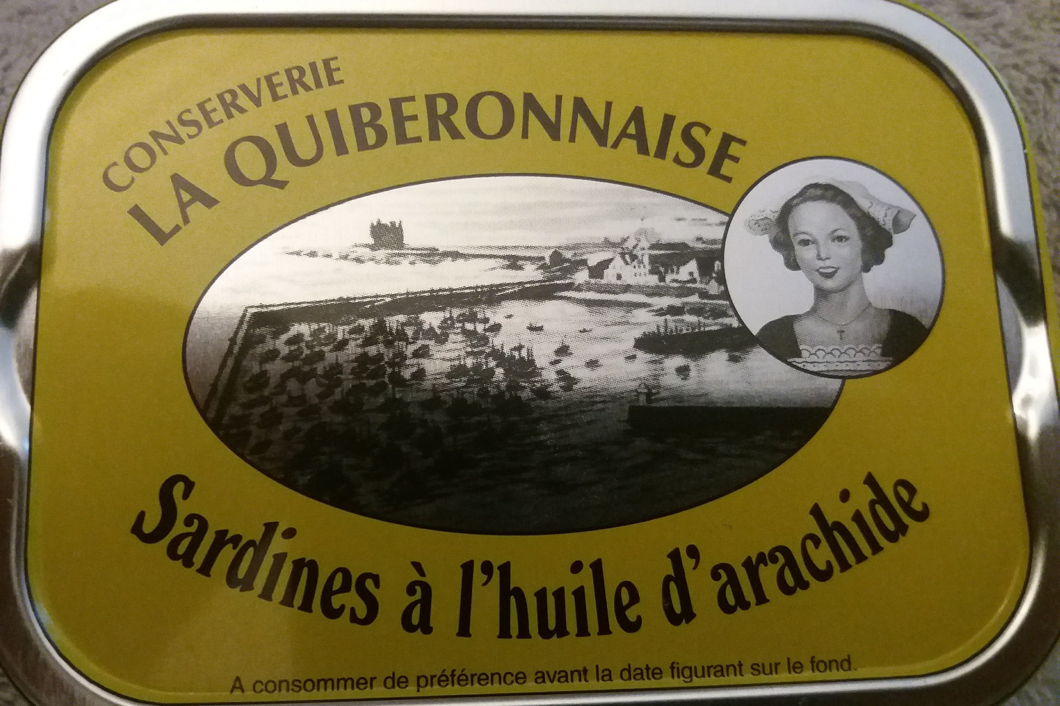 Conserverie "La Quiberonnaise" Sardine à l huile d arachide packshot
