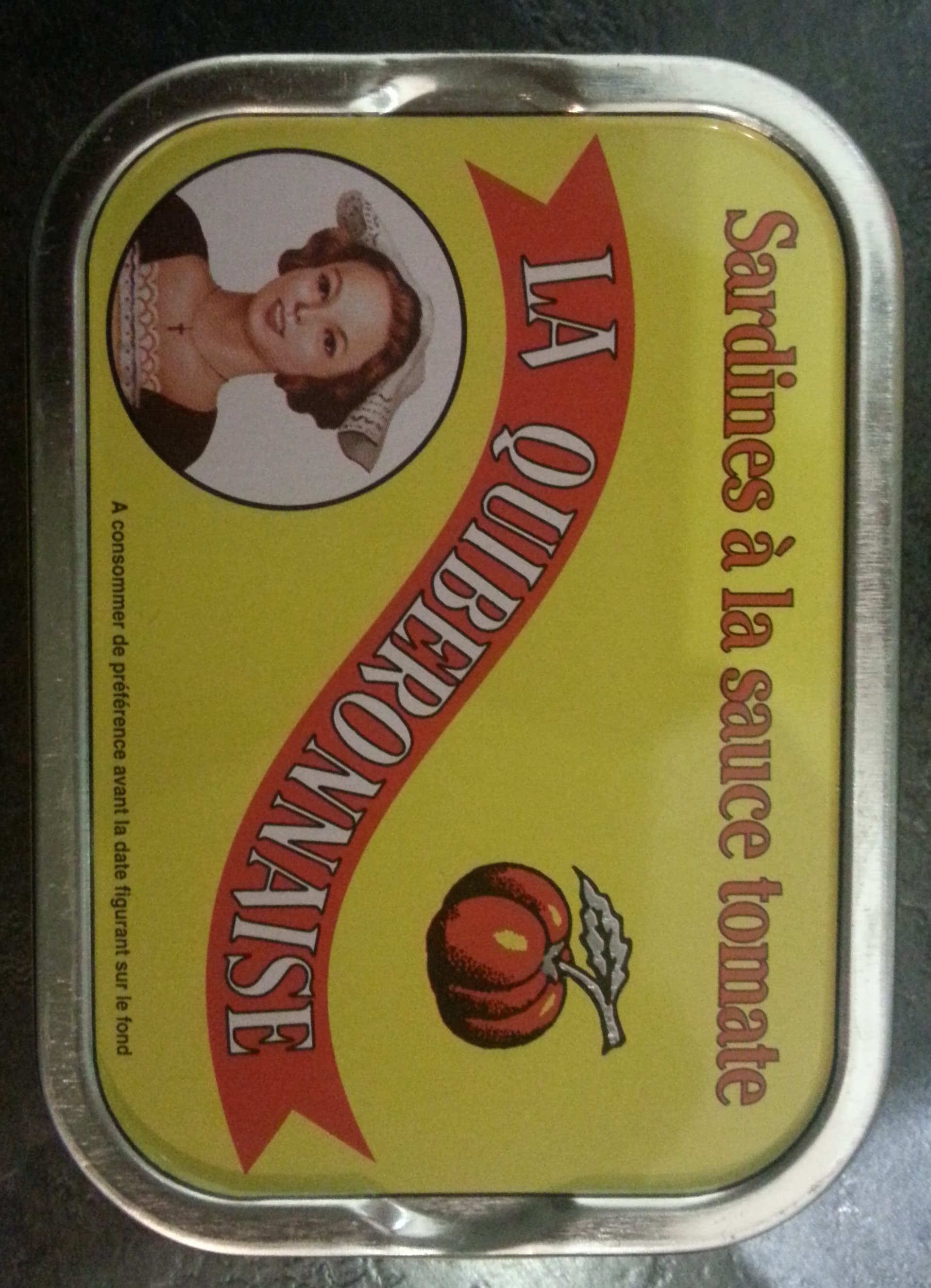 La Quiberonnaise Sardines à la sauce tomate packshot