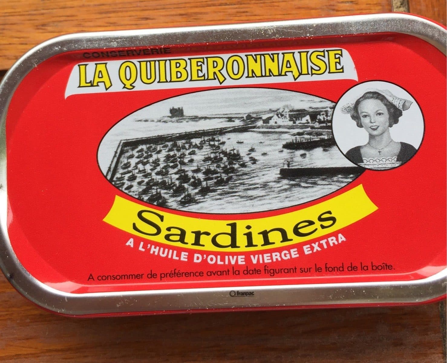 La Quiberonnaise Sardines à l'huile d'olive vierge extra packshot
