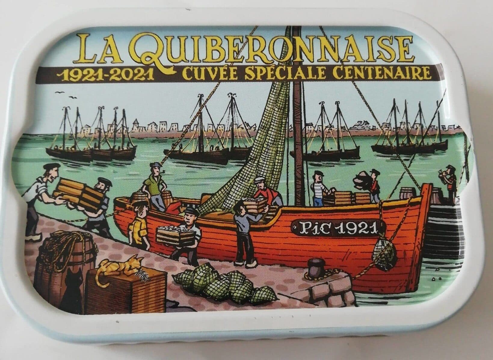 Conserverie La Quiberonnaise Sardine à l'huile d'olive vierge extra packshot