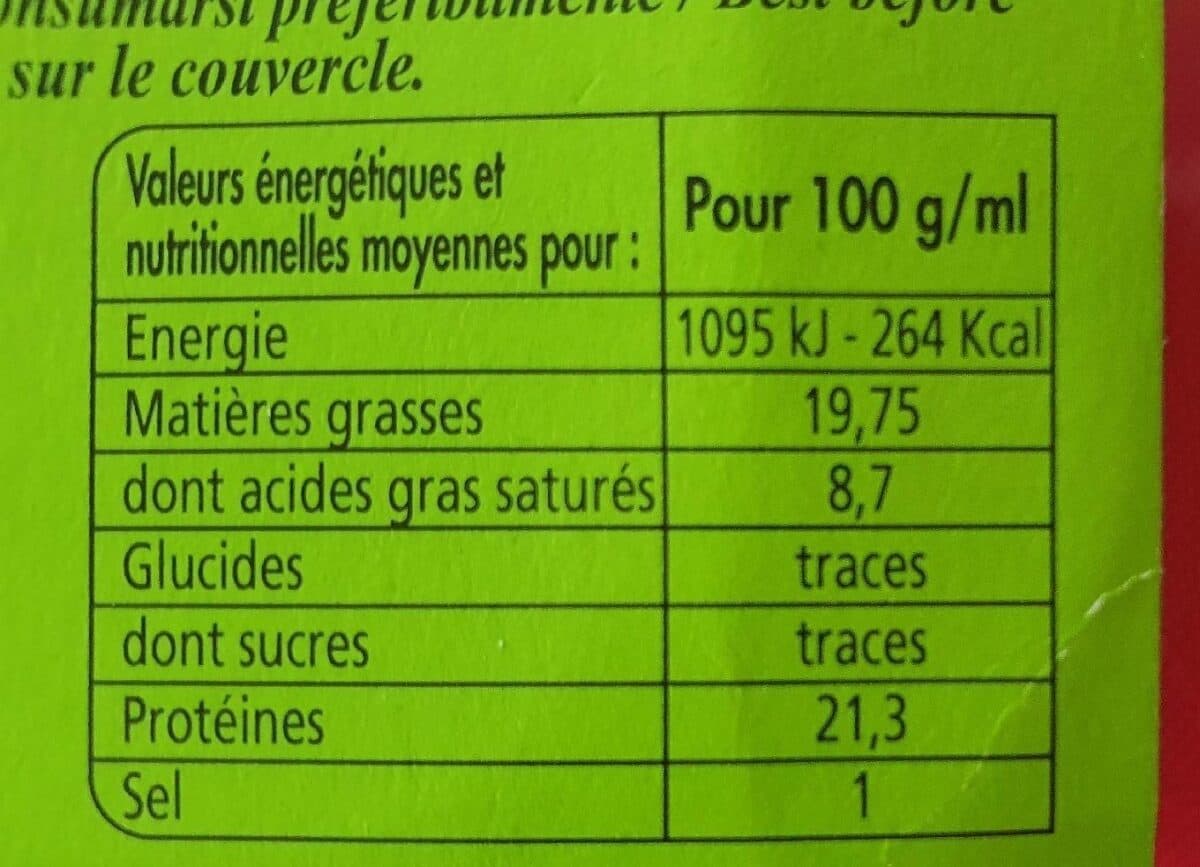 La Quiberonnaise Sardines Au Beurre à Pôeler packshot