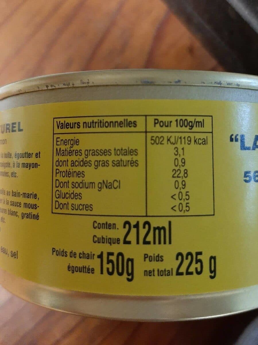 La Quiberonnaise Thon blanc germon packshot