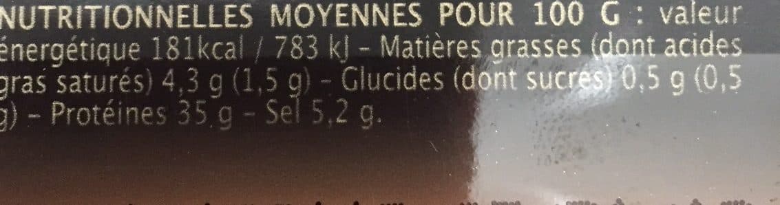 Montagne Noire Noix de jambon fumée au bois de hêtre MONTAGNE NOIRE packshot