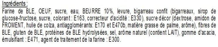 BPA Galette briochée 450 g avec fève packshot