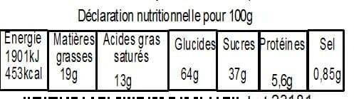 BPA Galette sablée framboise 400g avec fève packshot