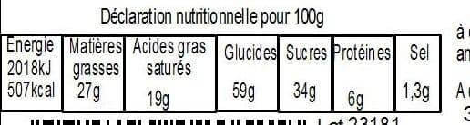 BPA La galette sablée fourrage caramel au beurre salé 400g packshot